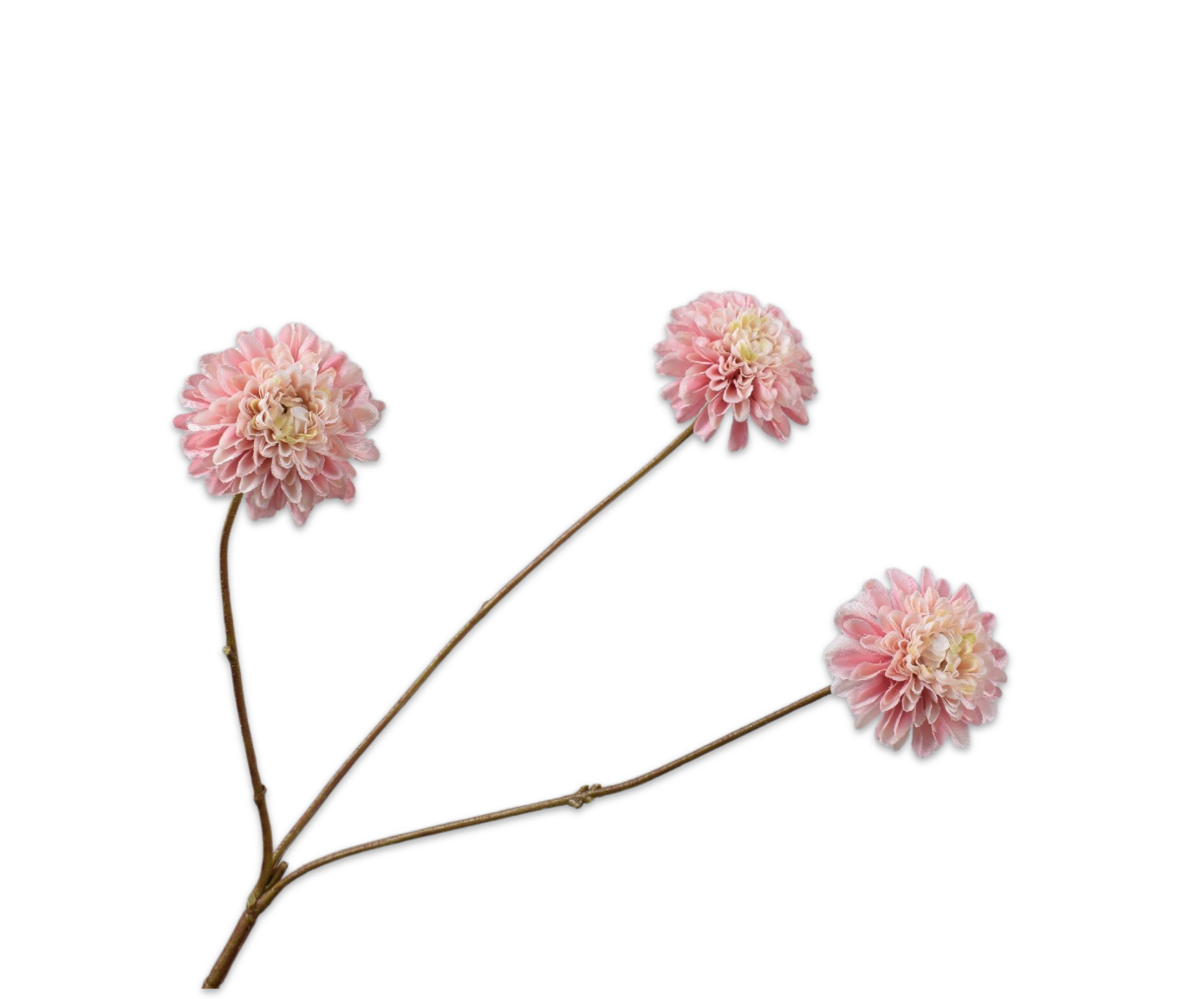 Dahlia tak roz/cr 65cm Silk-ka