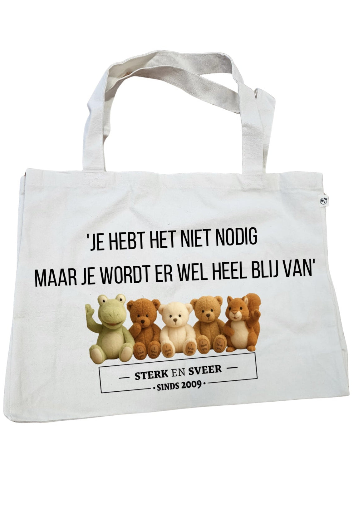 Canvas shopper Sterk en sVeer