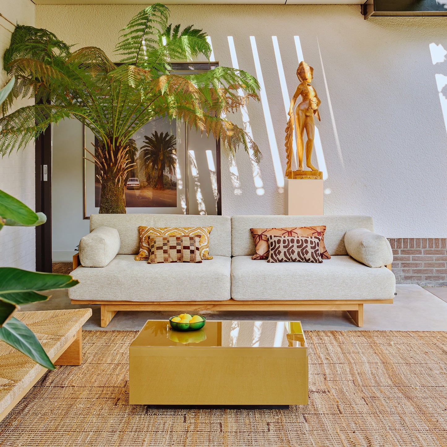 Printed cushion Botanic HK Living