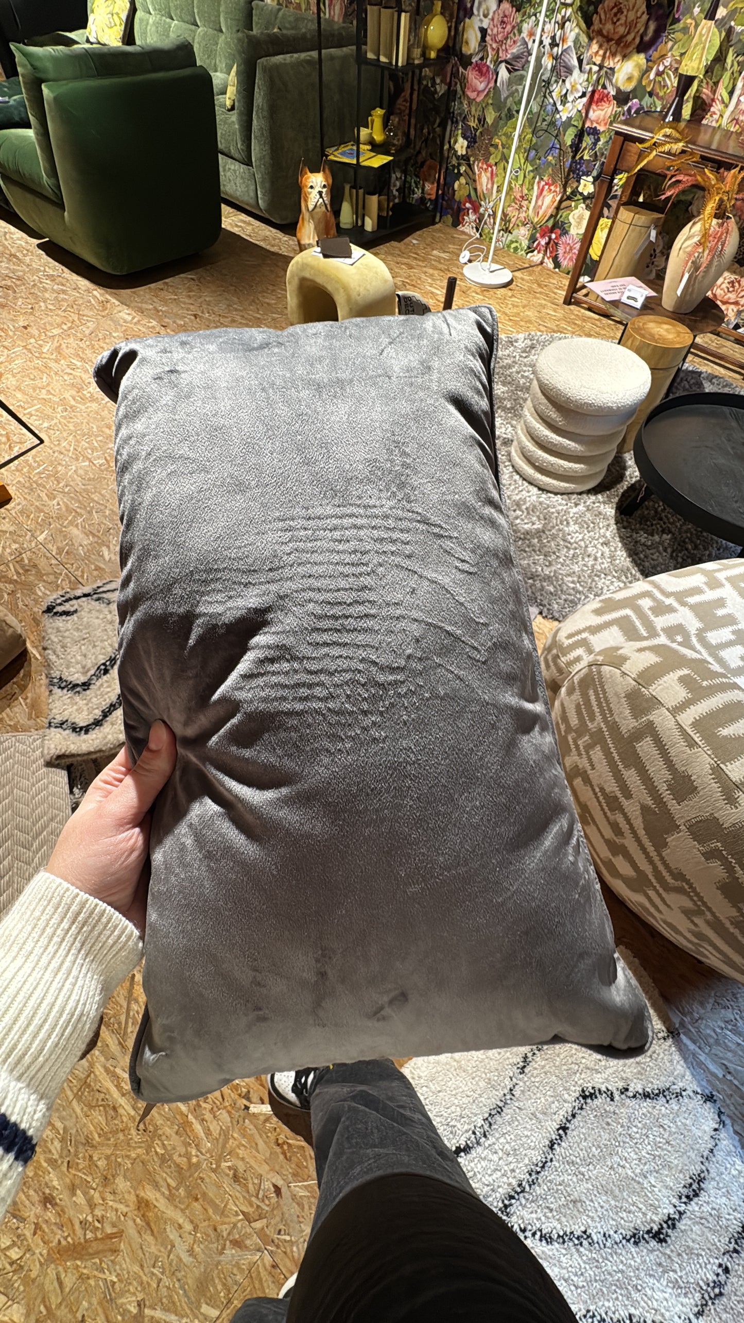 SK Finn 30x50cm donker grijs