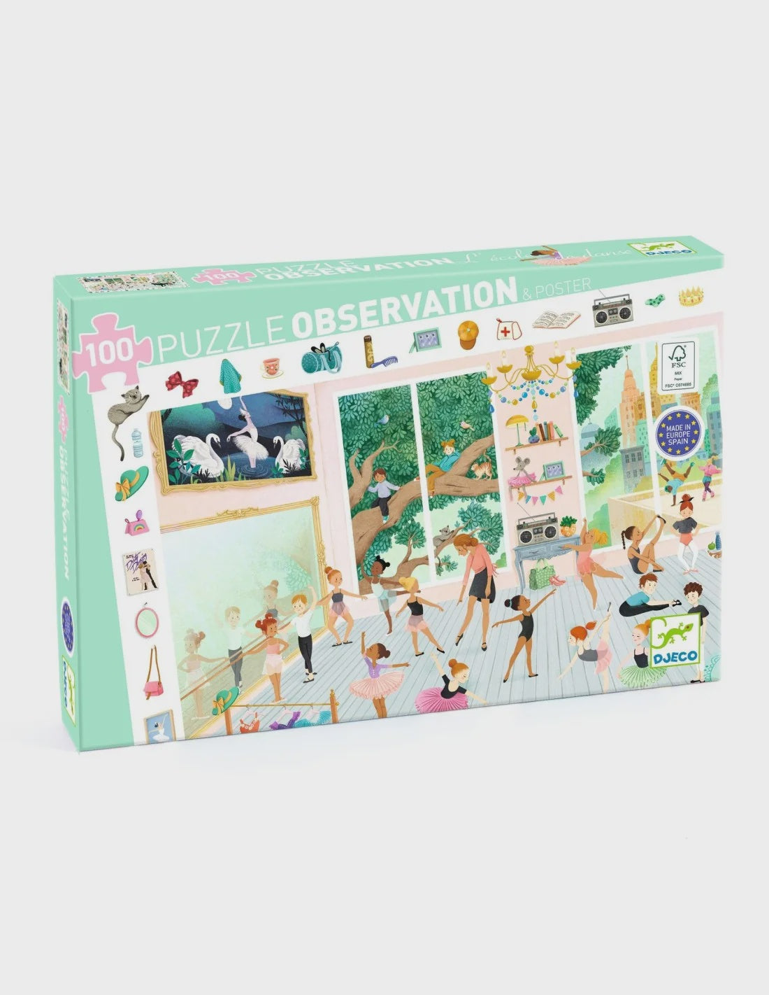 Obeservation Puzzle De dans school DJ0514