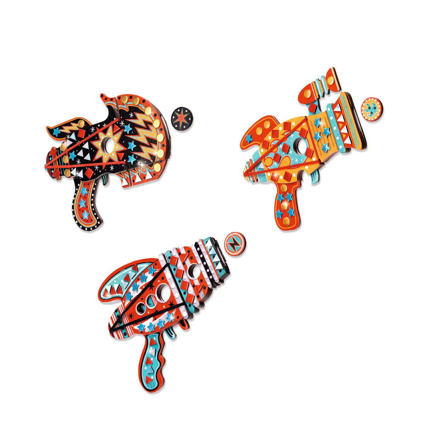 Do It Yourself - 3 mozaïek pistolen