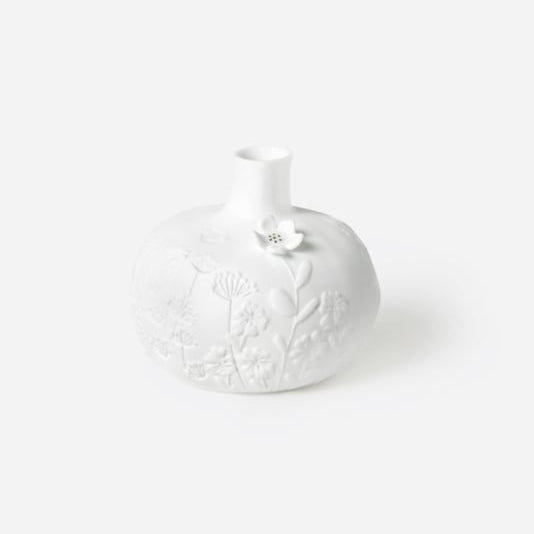 Picture story vase Flower garden