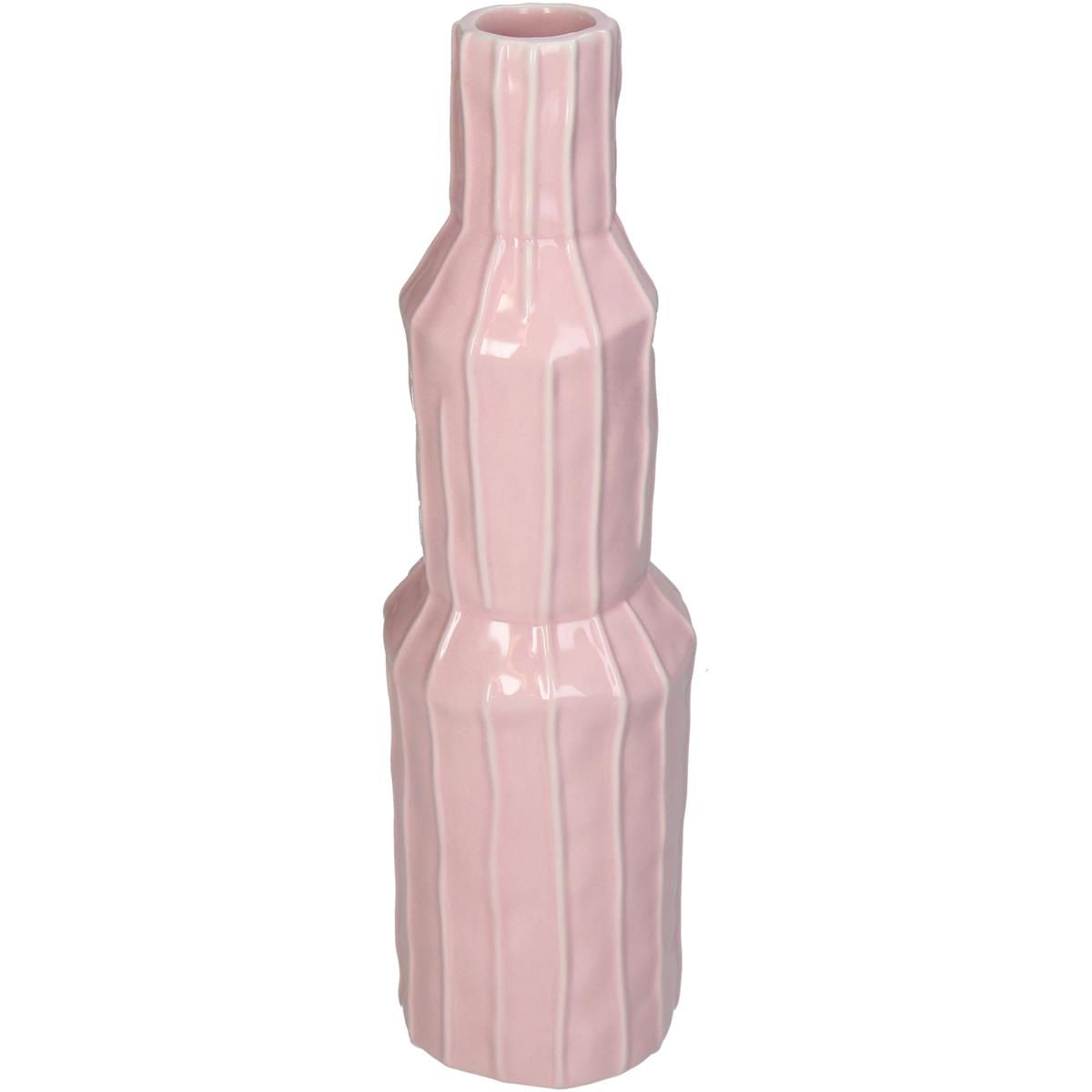 Vaas stoneware pink
