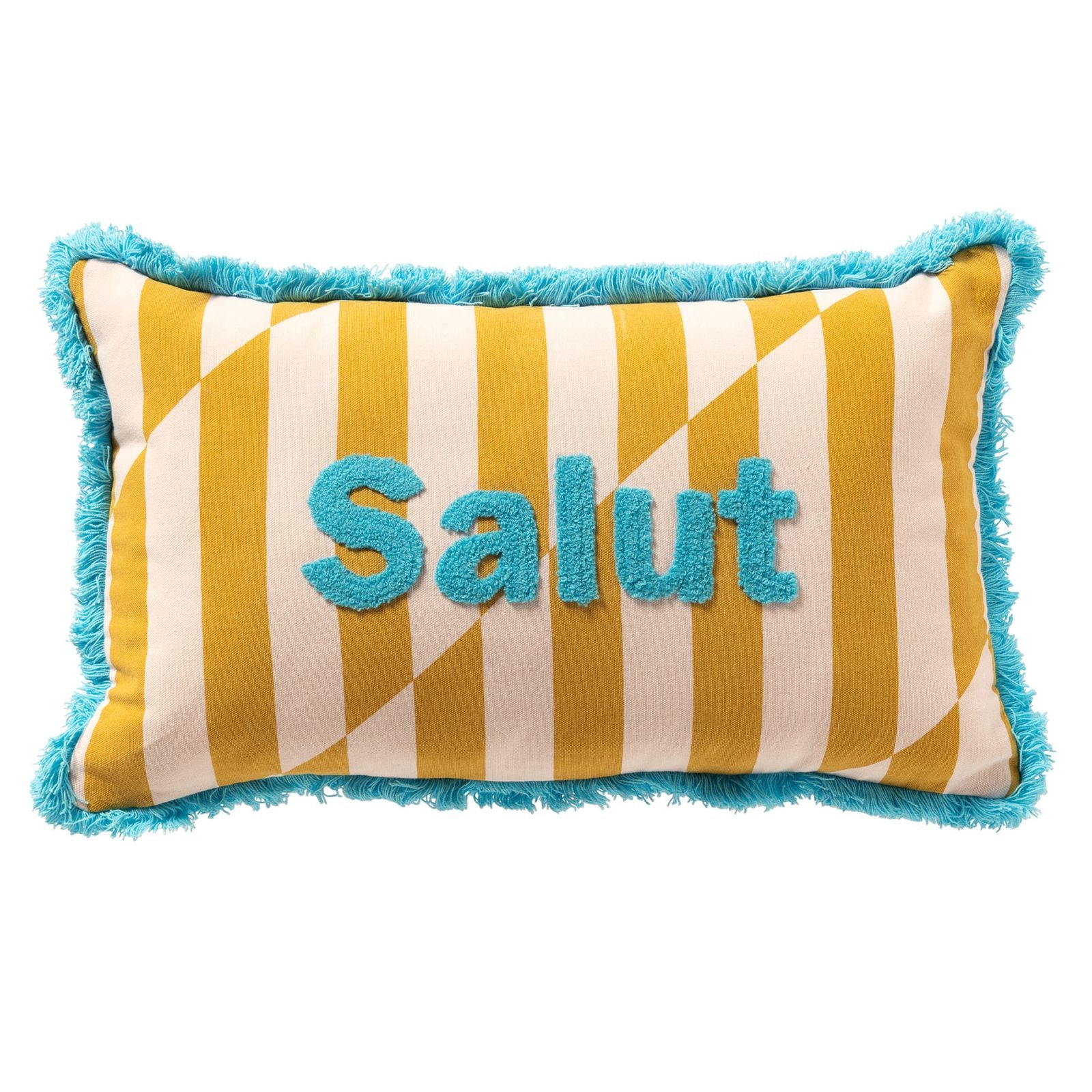 Salut kussenhoes 30x50 cm Mineral Yellow geel