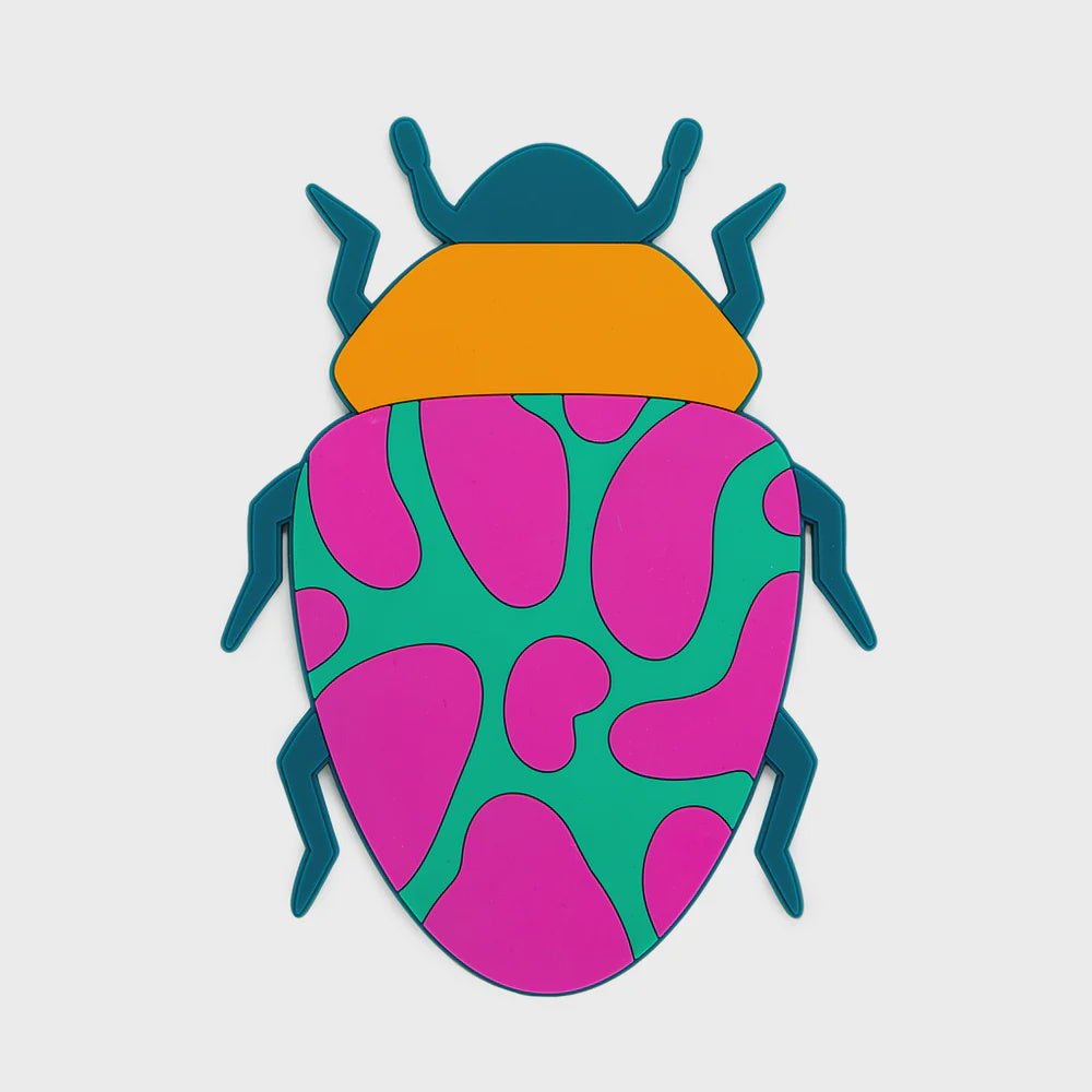 Trivet,The Beetles,orange,plastic