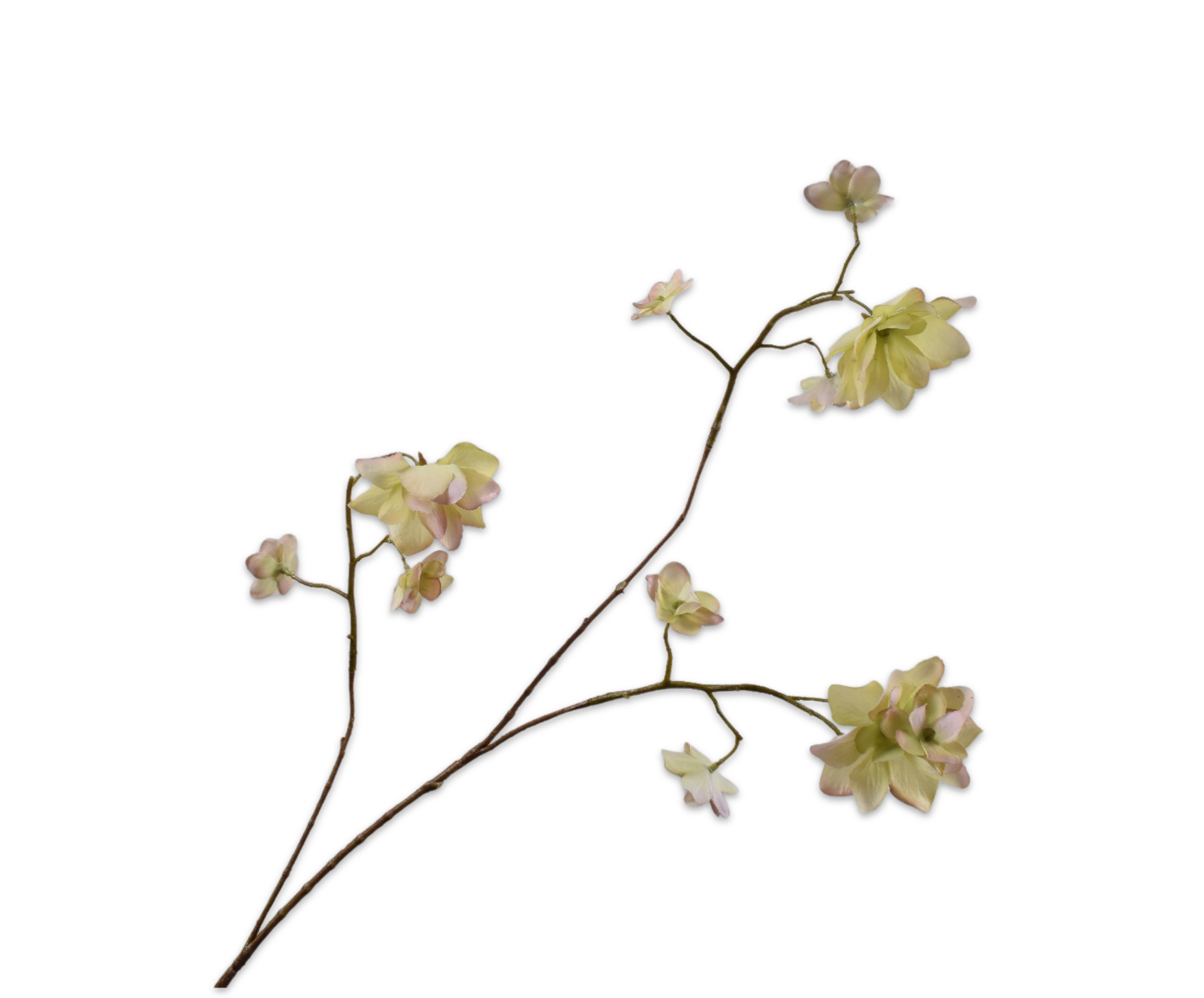 Hortensia tak grn/roze Silk-ka 160336
