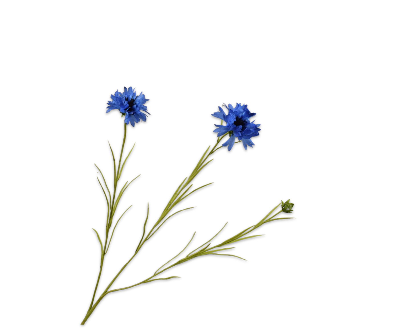 Korenbloem tak blauw Silk-ka 160689