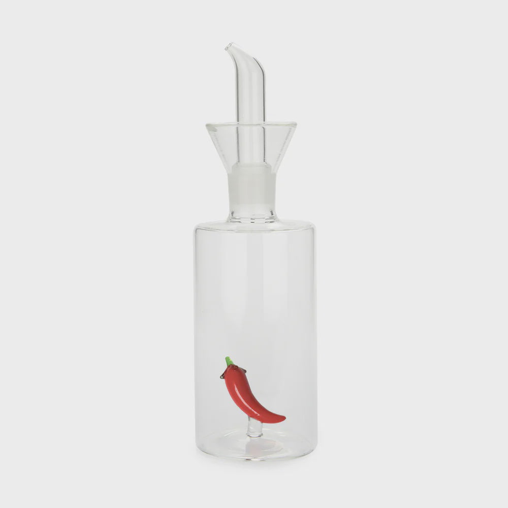 Cruet Chilli 350 ml no drip glass