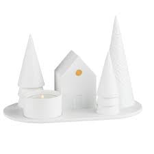 Räder plateau Candle holder Forest cabine