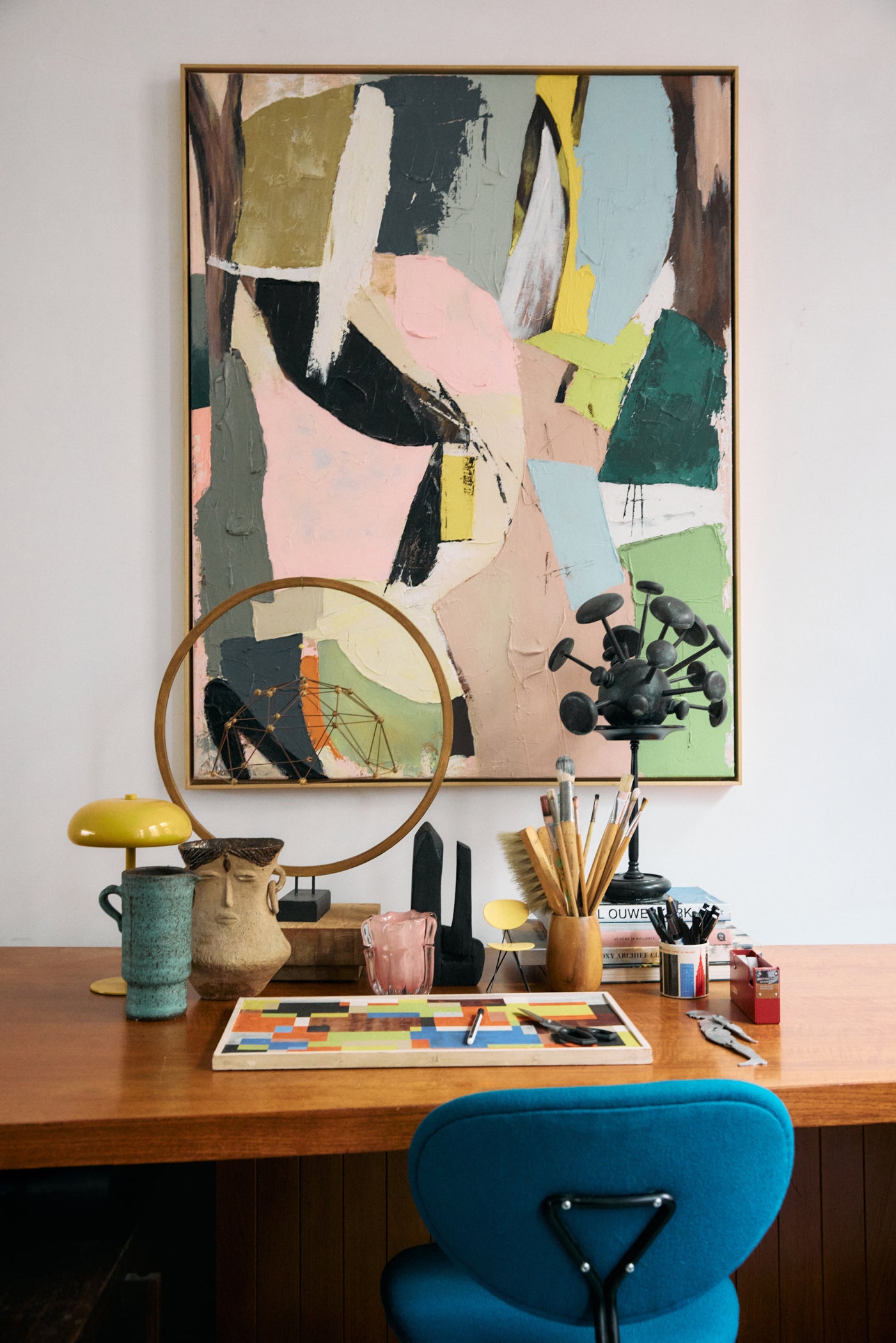 Framed artwork Colour Cult 103x133cm
