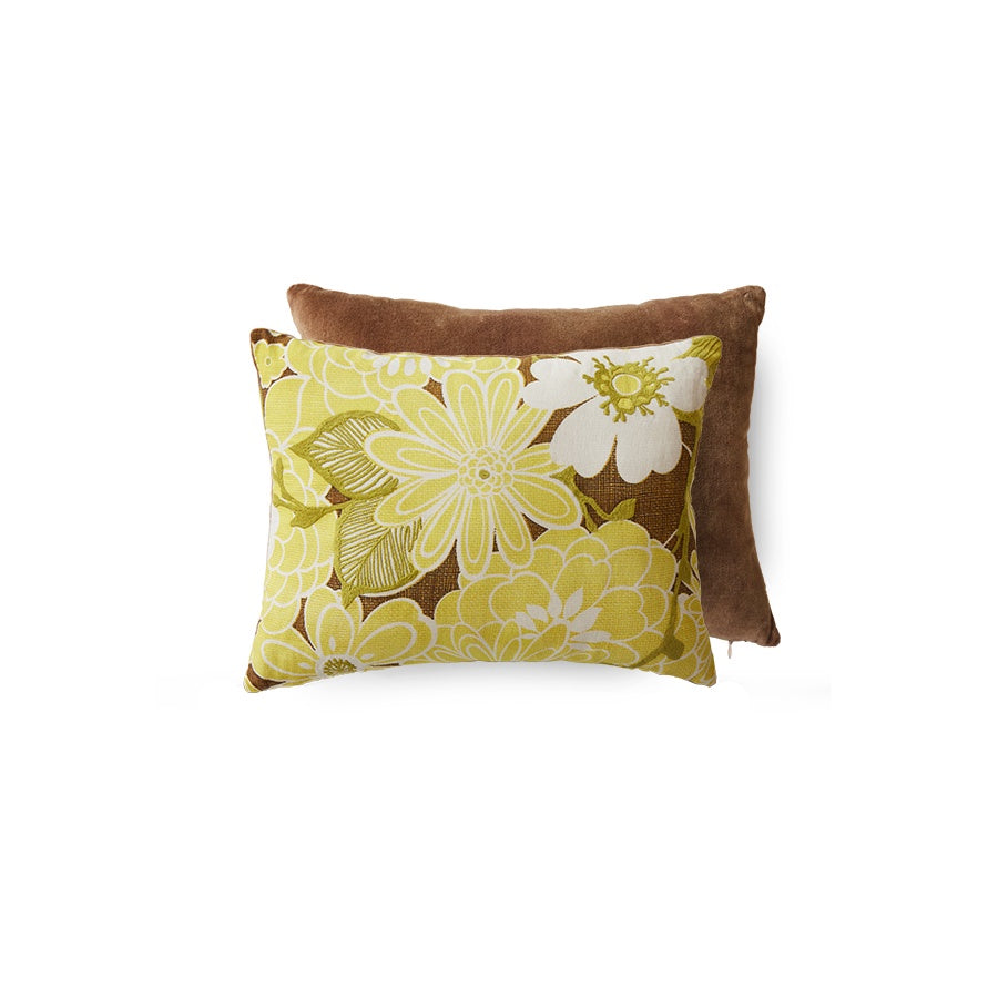 Stitched cushion daisy HK Living
