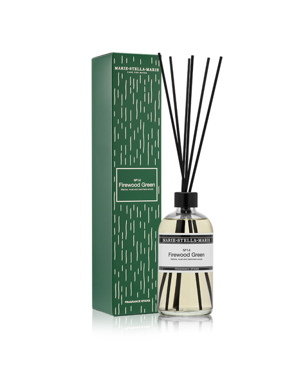 Geurstokjes Firewood Green 250 ml