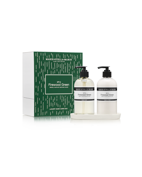 Luxury Hand Care Duo Firewood Green