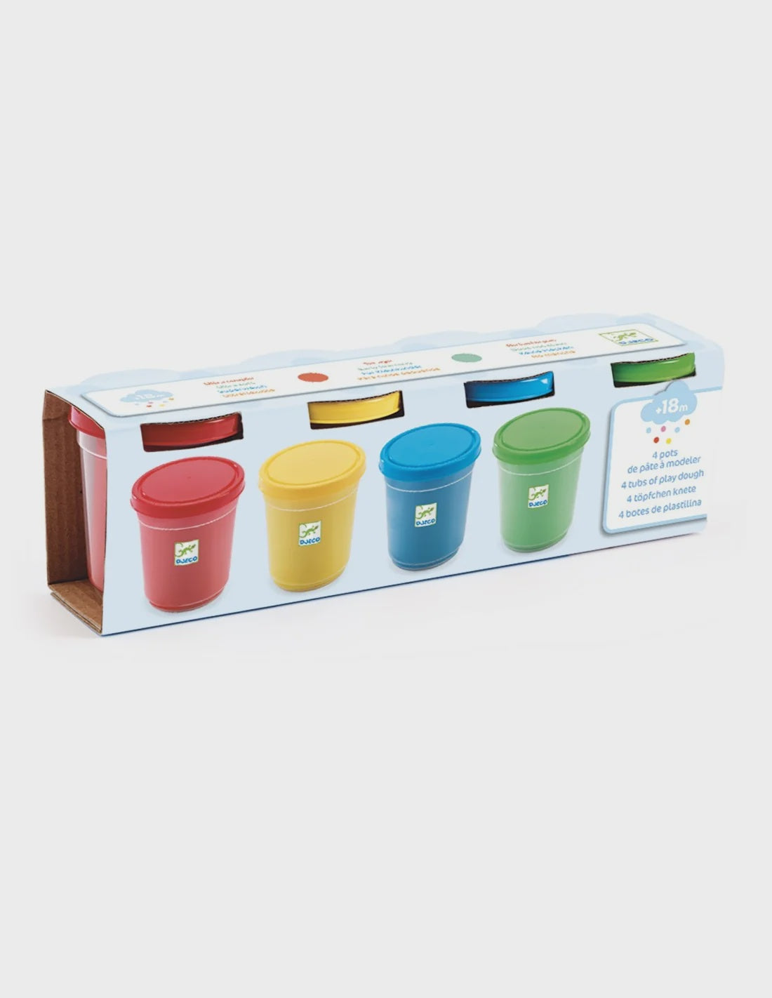 4 Potten Klei DJ09756