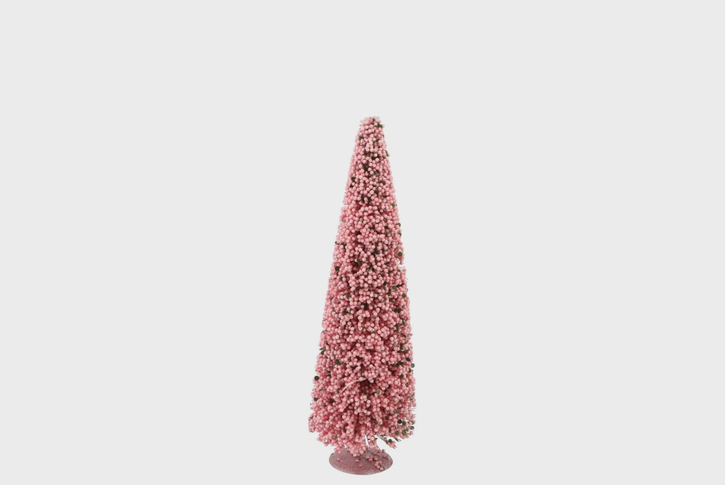 Sparkle berry light pink tree 11x30cm
