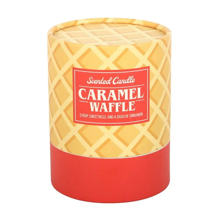 Geurkaars Karamelwafel