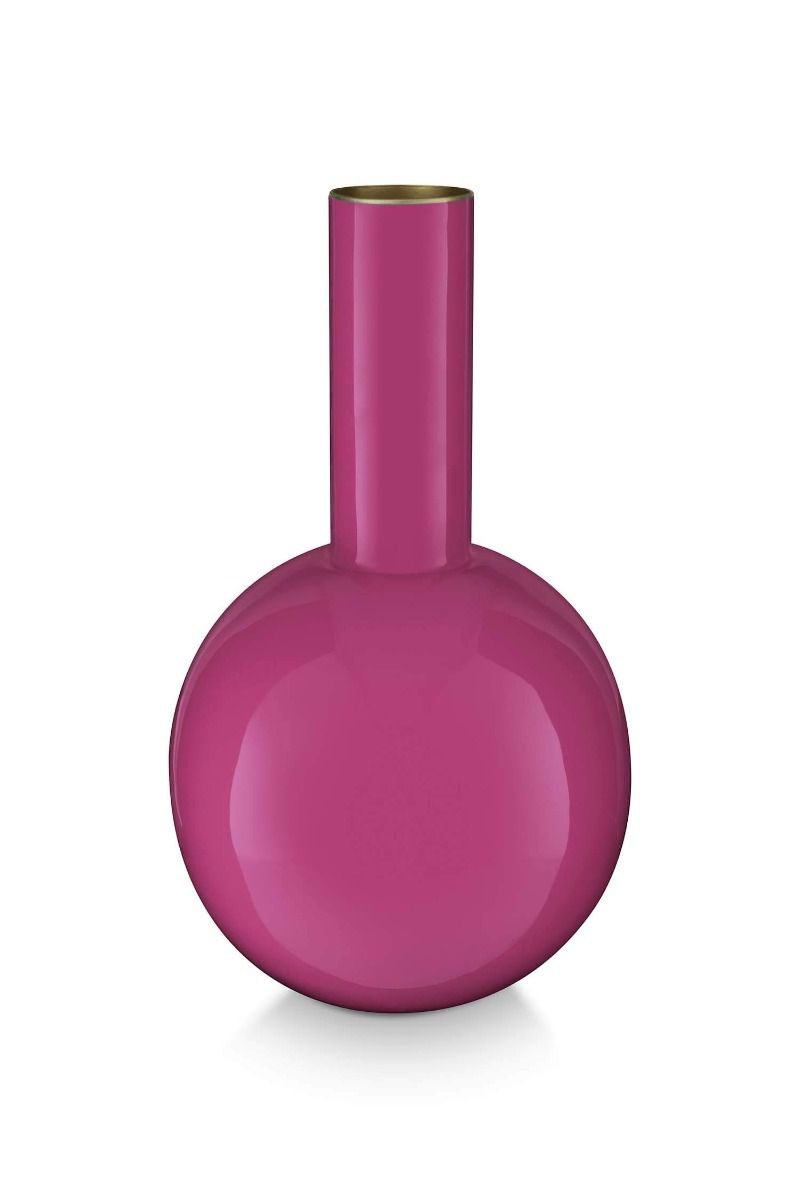 Pip Studio vaas small bright pink 15x26