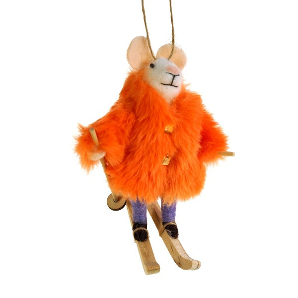 Vilt hanger ski muis