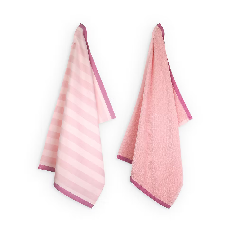 Serene Pastels Theedoek en Handdoek set Lifa Home