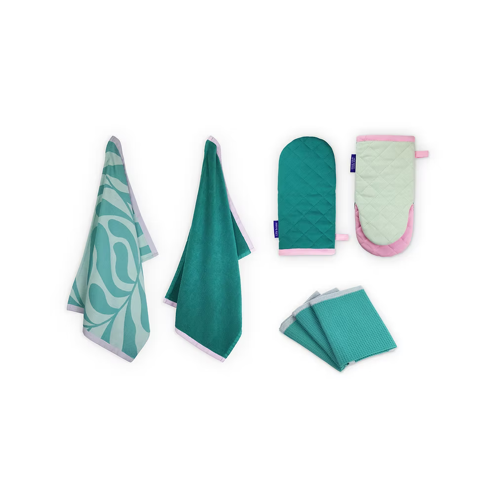 Forest Dew Theedoek en Handdoek set Lifa Home
