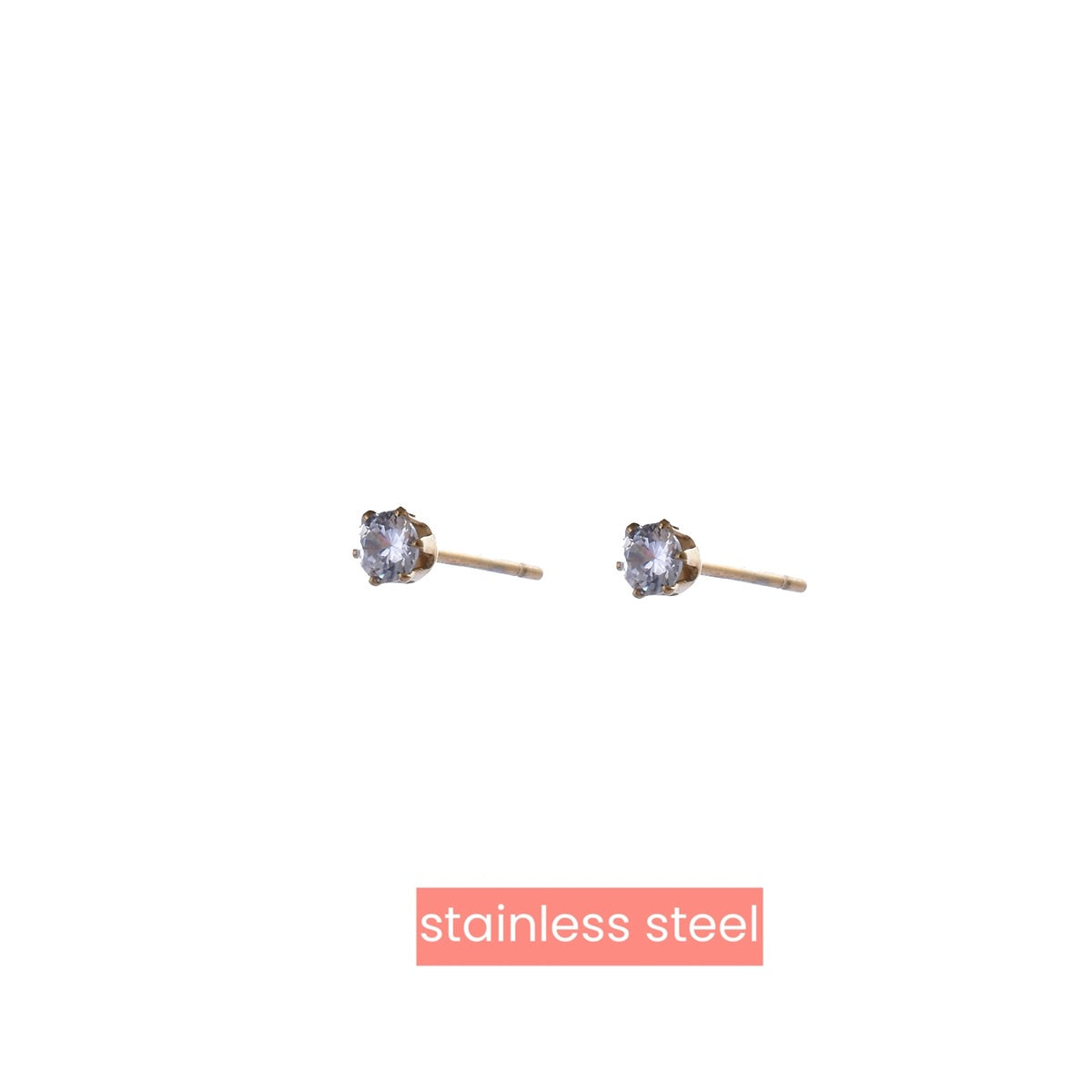 Round Crystal 3mm 14K