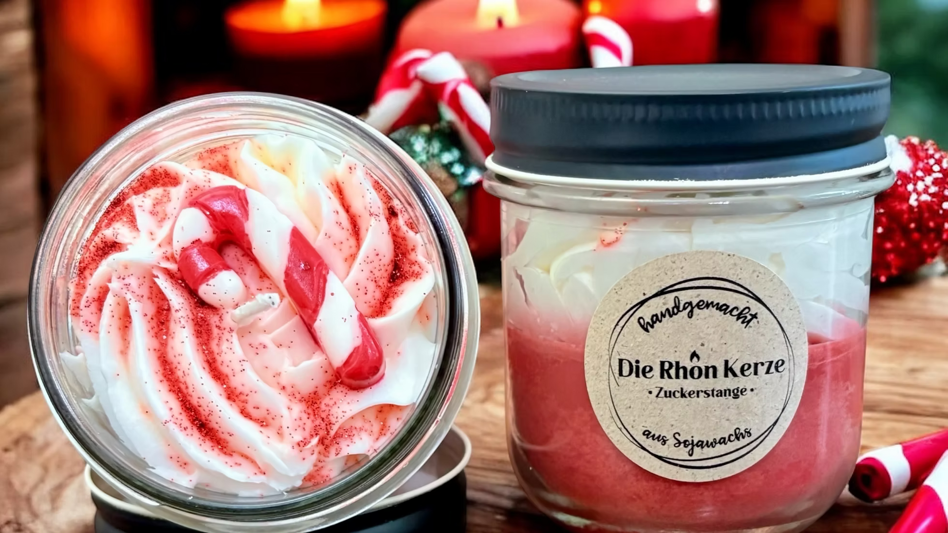 Geurkaars Food Zuurstok mini