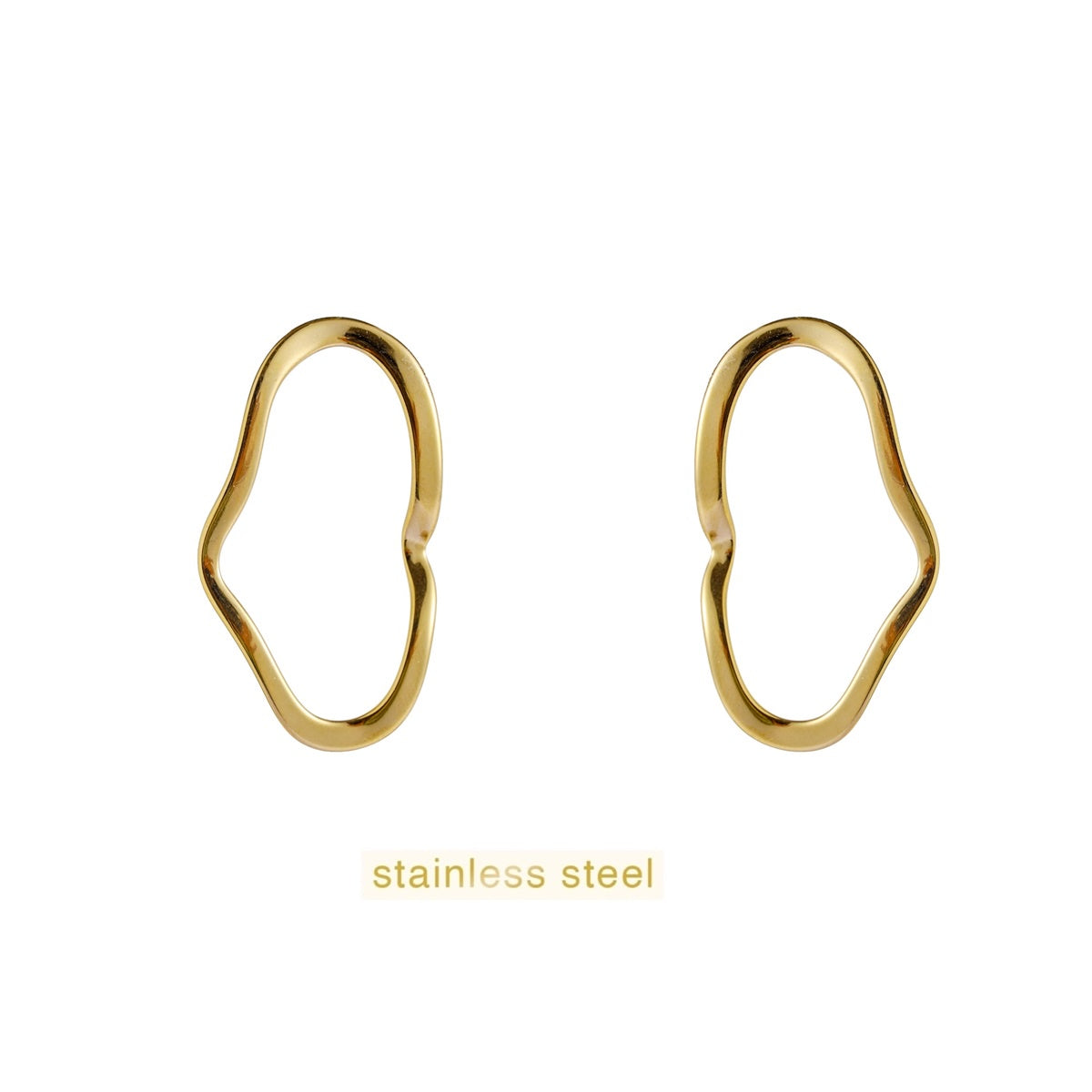 Fine Open Stud - 14K