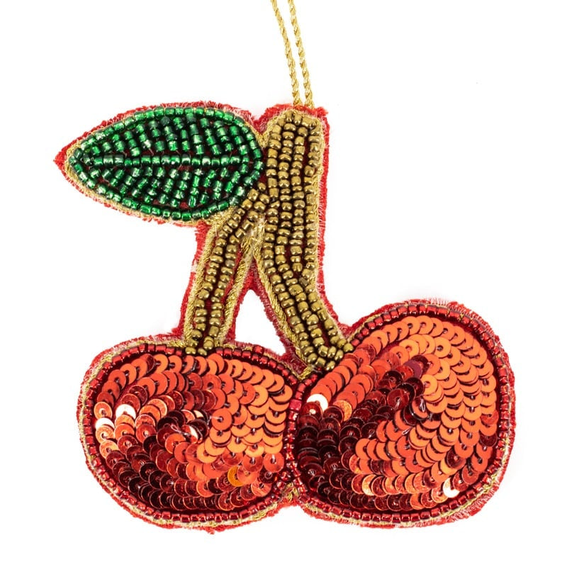 Hanger met kralen cherries