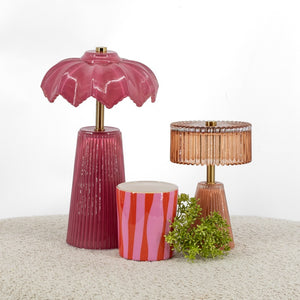 Ledlamp Tara burgundy