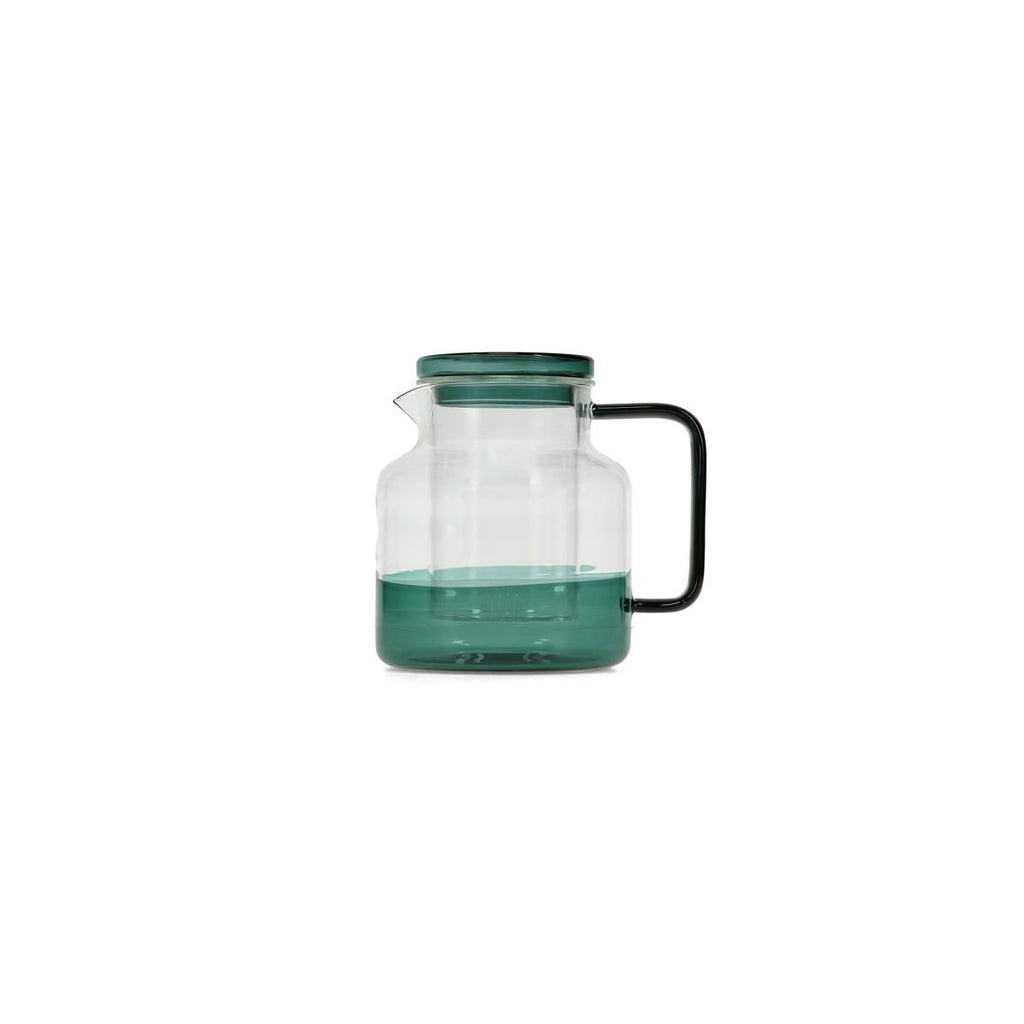 Theepot 95cl met glazen filter groen Liv