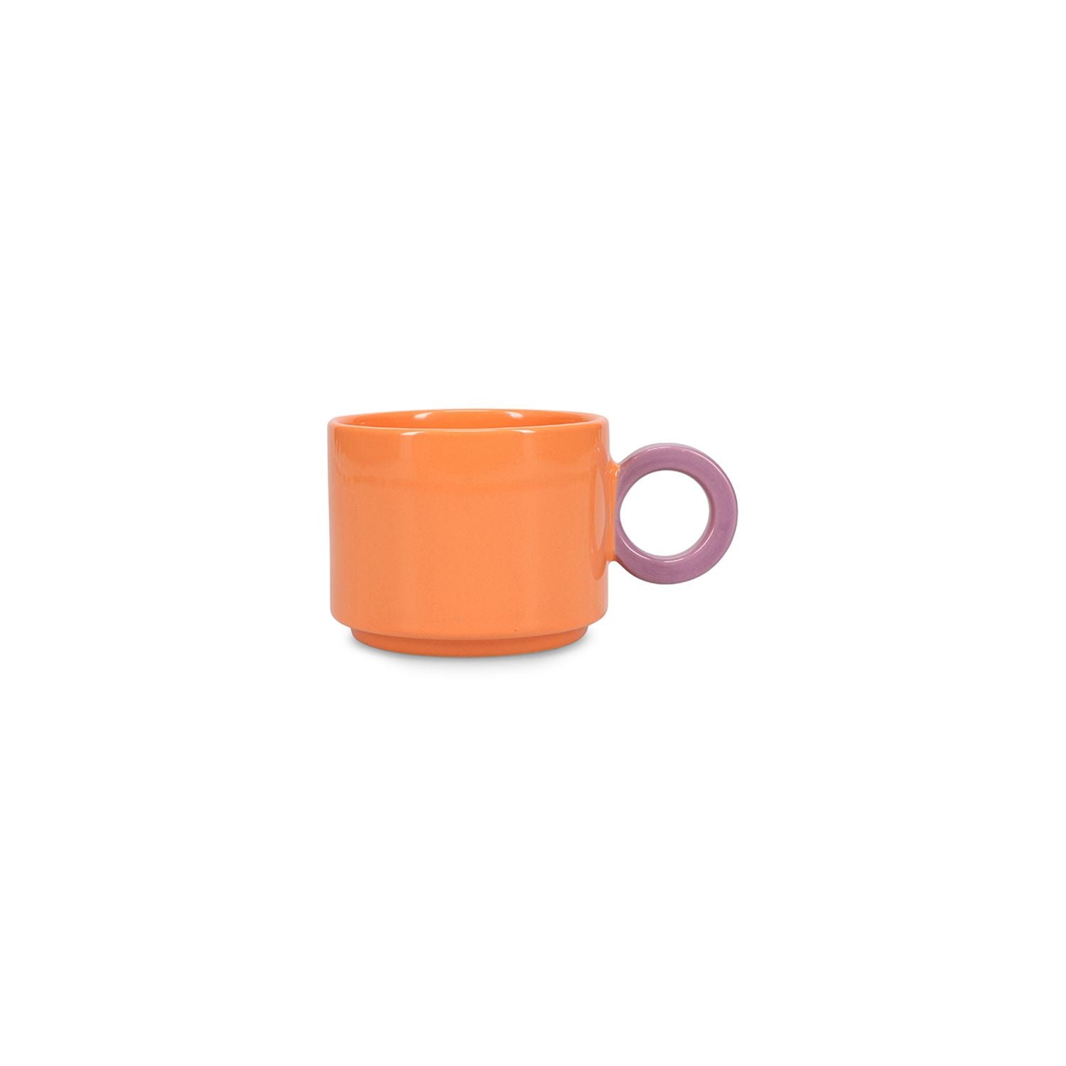 Beker Oranje/paars Lou