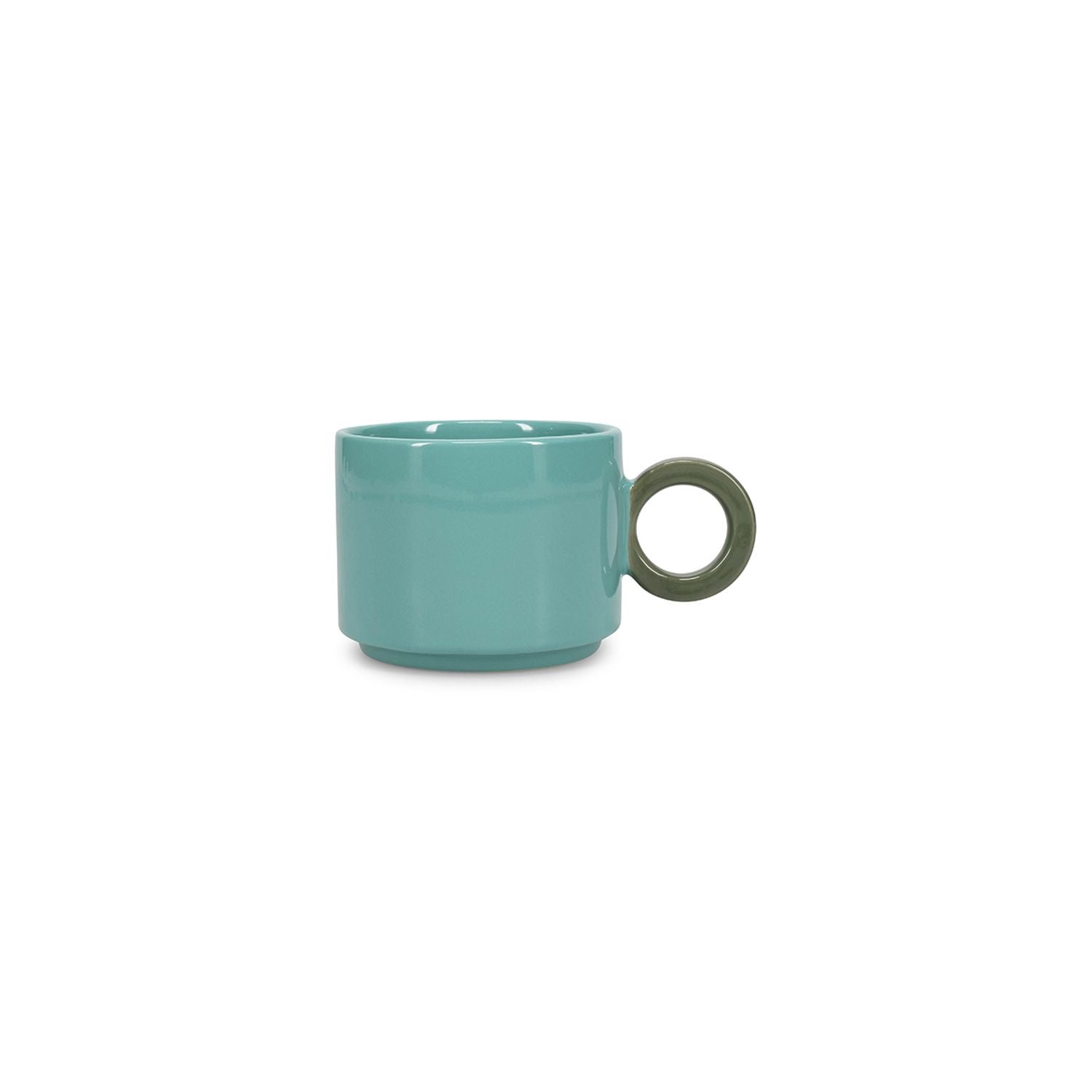 Beker blauw/groen Lou