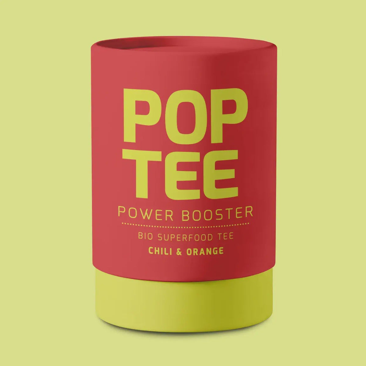 Pop Tee Power Booster Chili & Sinaasappel
