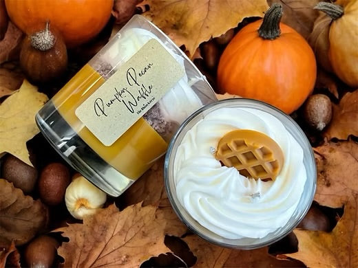 Geurkaars Food Pumkin Pecan Waffle