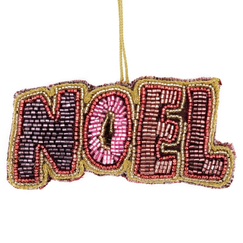 Hanger met kralen Noël