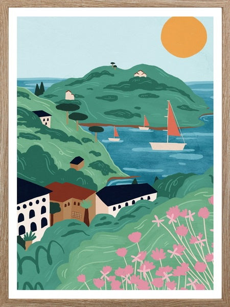 Poster in frame holiday fk4273