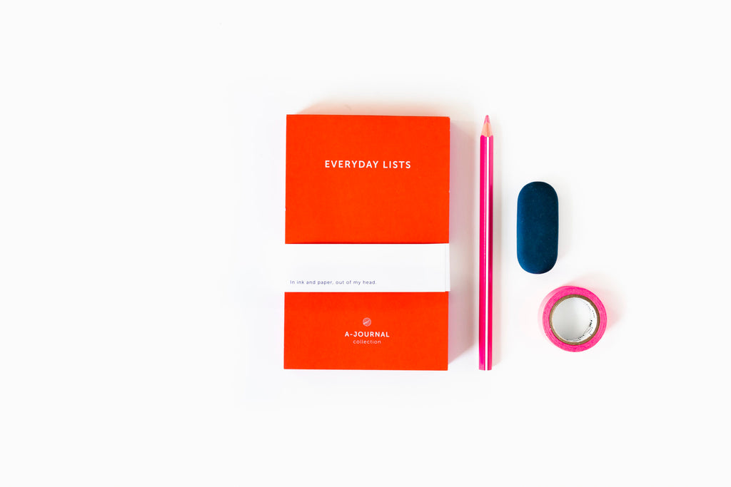 A-Journal Notepad - Red