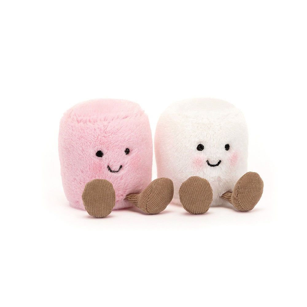 Amuseables Pink and White Marshmallows Jellycat