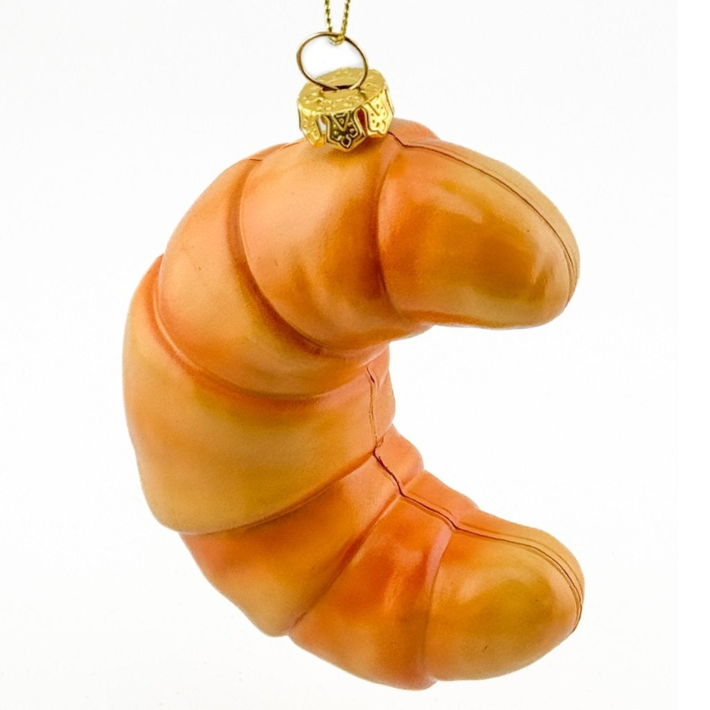 Kerstbal hanger croissant