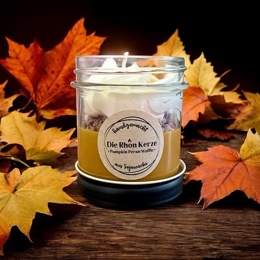 Geurkaars Food Pumkin Pecan Waffle mini
