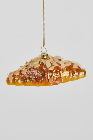 Amandelcroissant kerstornament Yup in de boom