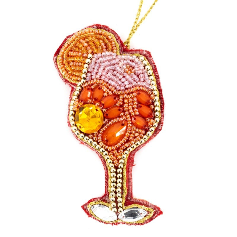 Hanger met kralen cocktail