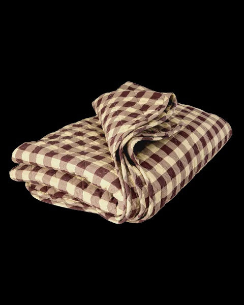 Quilt blanket with Check Me Out