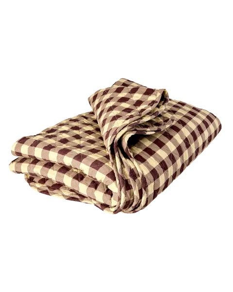 Quilt blanket with Check Me Out
