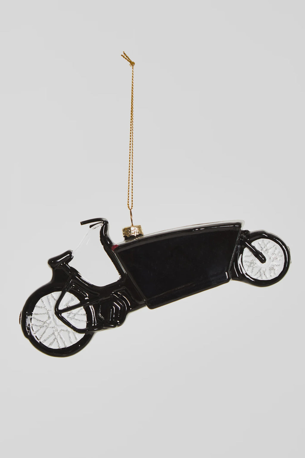 Bakfiets kerstornament Yup in de boom
