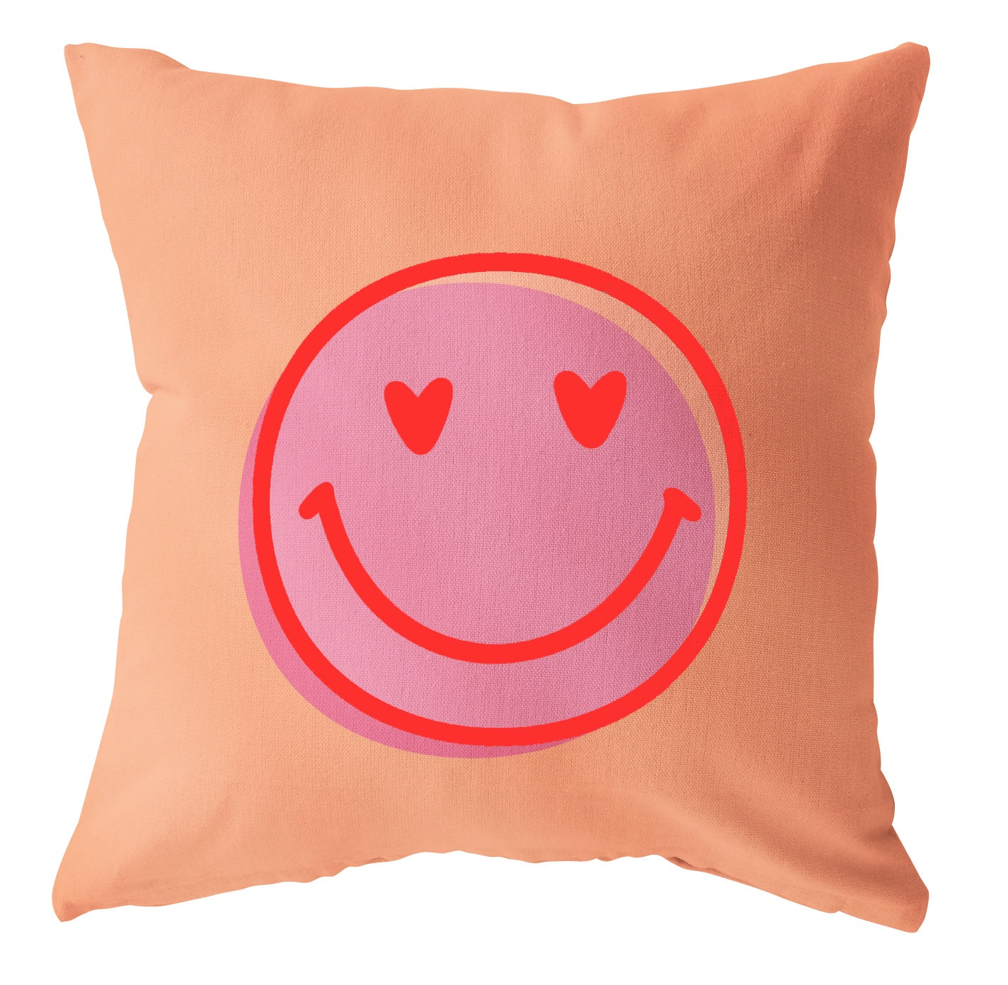 Buitenkussen vierkant Smiley