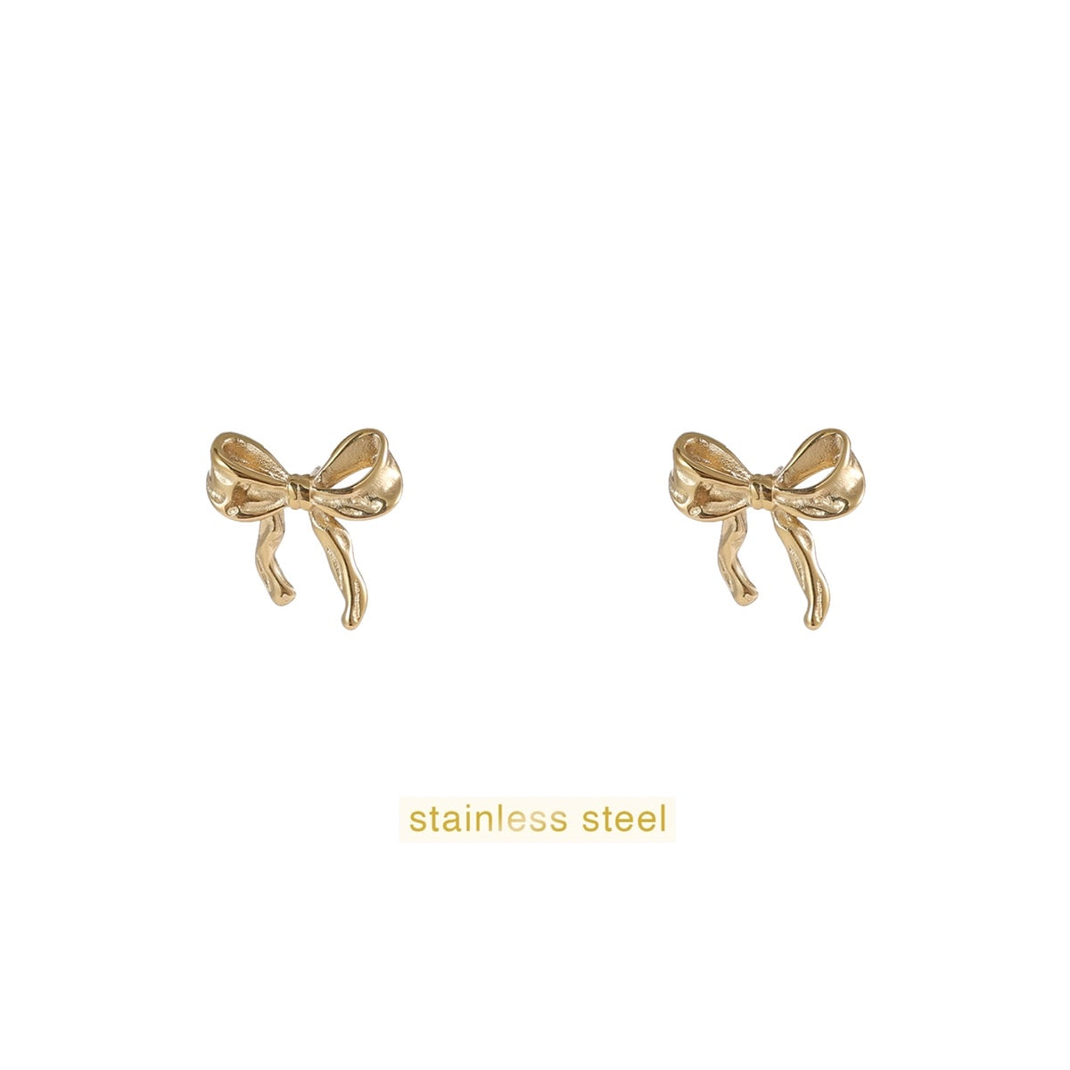 Bow Stud - 14K