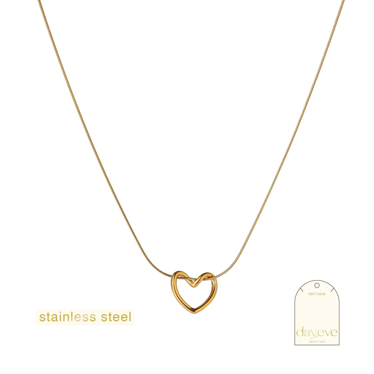 Ketting Chain to the Heart Necklace - 14K