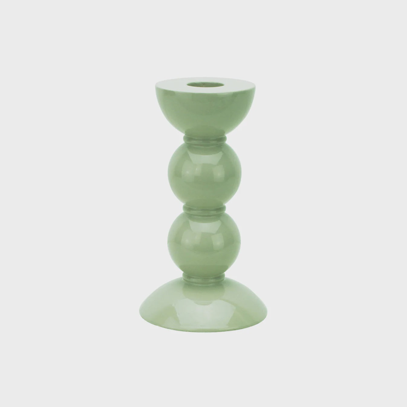 Bobbin Sage Candle Stick 14cm